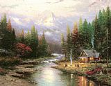 End Of A Perfect Day II by Thomas Kinkade
